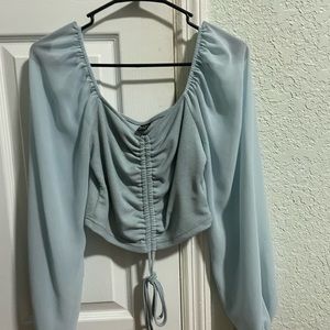 Blue SHEIN Shirt